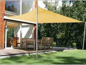 CEVERSQ360,voile d'ombrage triangulaire - shade sail