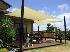 CEVERSQ360,voile d'ombrage triangulaire - shade sail