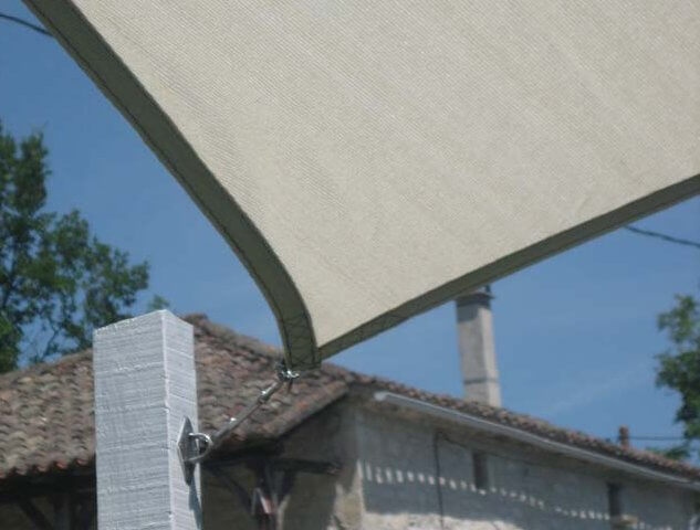 voile d'ombrage carrée - toile solaire-in9