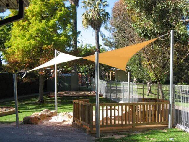 toile solaire -  protection solaire - shade sail