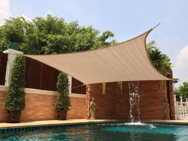  protection solaire - shade sail - toile solaire