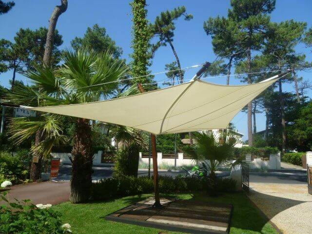 toile solaire - protection uv - shade sail
